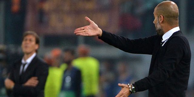 Hajar Roma, Guardiola Merendah