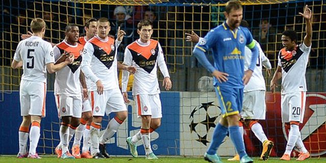 Satu Babak, Enam Gol, Shakhtar Yang Pertama