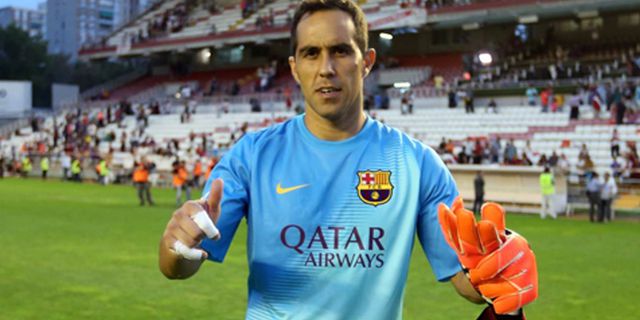 Bravo: Saya Bukan Kiper Nomor Satu Barca