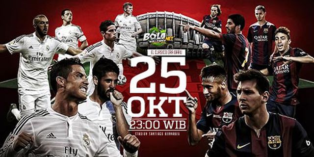 Preview: Real Madrid vs Barcelona, Dahsyat!