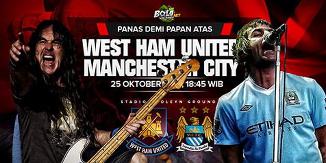 Preview: West Ham vs Man City, Panas di Papan Atas