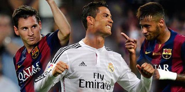 Ronaldo = Messi + Neymar Ronaldo = Messi + Neymar