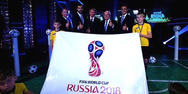 FIFA Rilis Emblem Piala Dunia 2018 Rusia