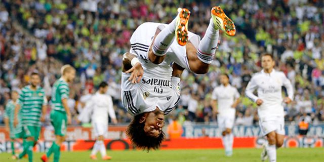 Selebrasi Marcelo Bikin Pemain Cornella Tersinggung