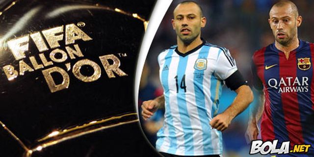 Kandidat Ballon d'Or 2014: Javier Mascherano