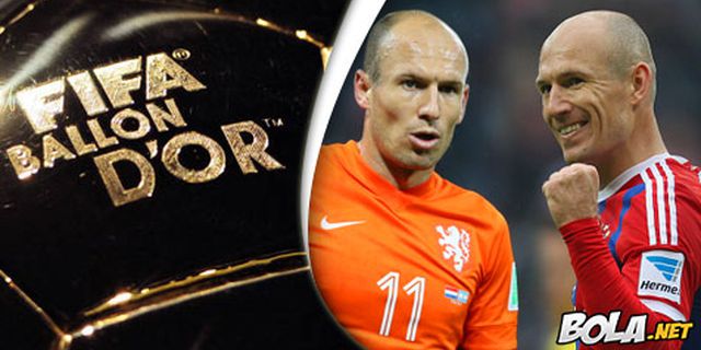 Kandidat Ballon d'Or 2014: Arjen Robben