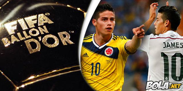 Kandidat Ballon d'Or 2014: James Rodriguez