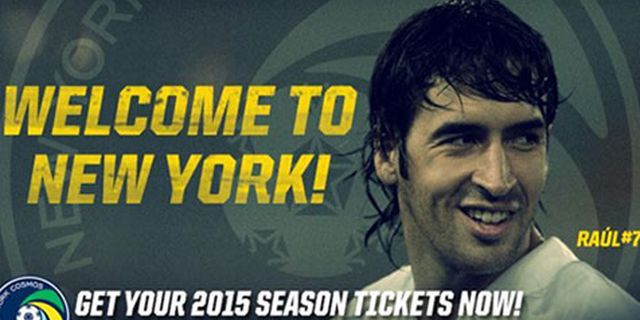 Raul Resmi Merapat ke New York Cosmos