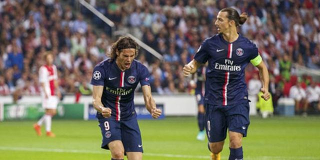 Cavani Tegaskan Tak Punya Masalah Dengan Ibrahimovic