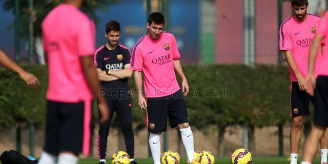 Galeri: Persiapan Barcelona Hadapi Celta Vigo