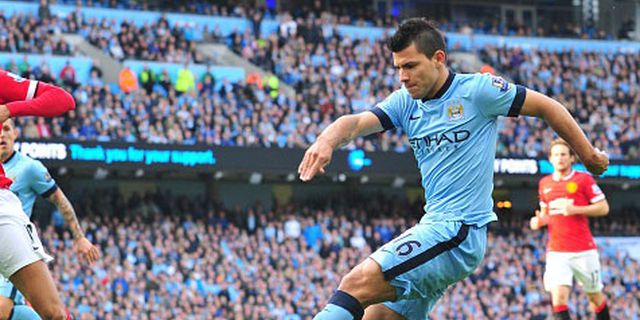 Aguero Luar Biasa Girang City Pukul United