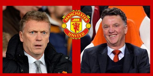 Bukti Baru Moyes Lebih Baik dari Van Gaal