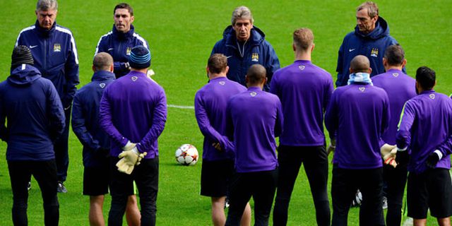 Galeri: Persiapan Manchester City Ladeni CSKA Moscow Galeri: Persiapan Manchester City Ladeni CSKA Moscow