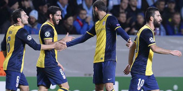Review: Menang di Malmo, Atletico Puncaki Grup A