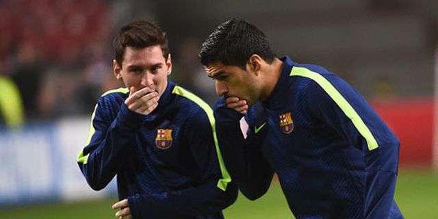 Messi: Suarez Akan Segera Cetak Gol