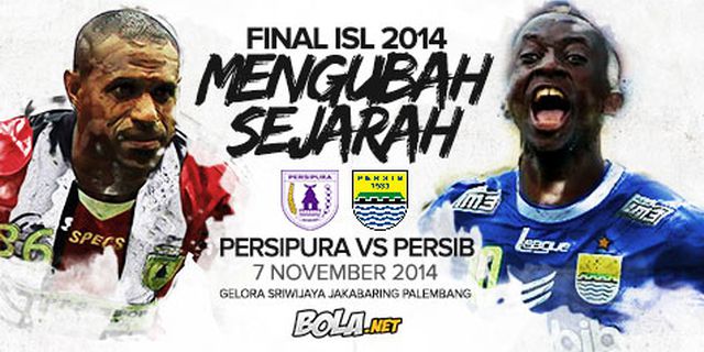 Preview: Persipura vs Persib, Mengubah Sejarah