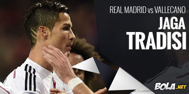 Preview: Real Madrid vs Rayo Vallecano, Jaga Tradisi Preview: Real Madrid vs Rayo Vallecano, Jaga Tradisi