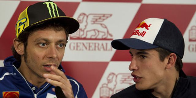 Marc Marquez Akui Sering 'Tiru' Valentino Rossi