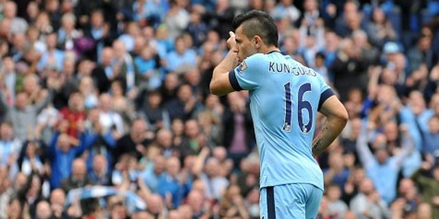 Aguero Minta City Bawa Mental Juara di Liga Inggris ke Liga Champions