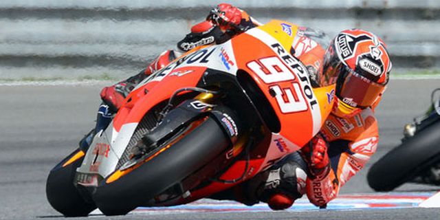 Marquez Pimpin Sesi Pemanasan MotoGP Valencia