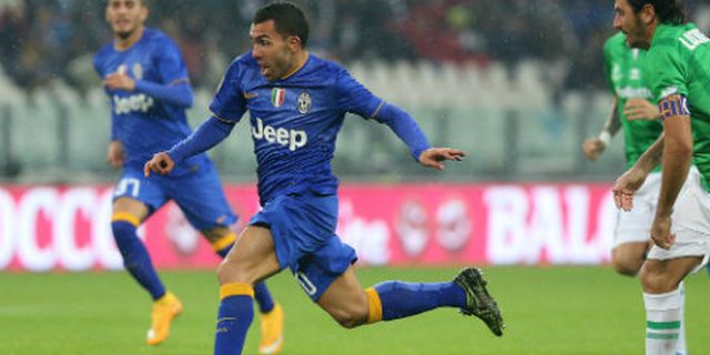 Tevez: Juve Sempurna di Depan Gawang