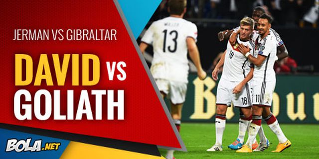 Preview: Jerman vs Gibraltar, David vs Goliath