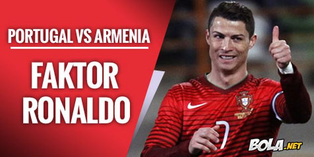 Preview: Portugal vs Armenia, Faktor Ronaldo