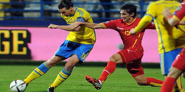 Highlights Kualifikasi Euro: Montenegro 1-1 Swedia