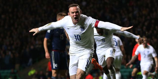 Rooney: Inggris Menampilkan Kekuatan Mental