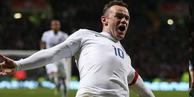 Inilah Reaksi Rooney Yang Mendekati Rekor Gol Inggris