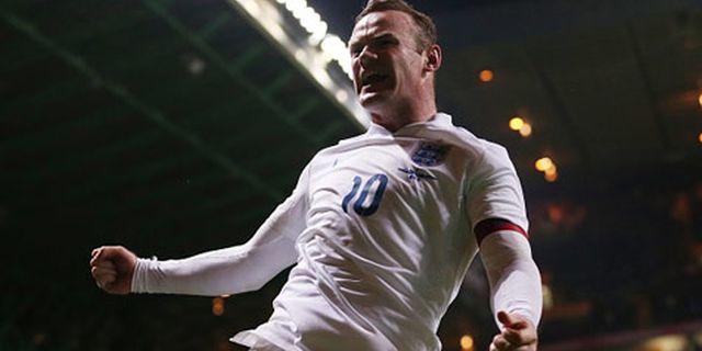 Starter Inggris, Rooney Tak Bikin Gigit Jari