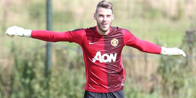 Van Gaal Berharap David de Gea Main Lawan Arsenal