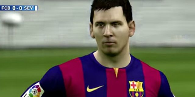 Wow! Gol Pemecah Rekor Messi Dikreasikan Ulang di FIFA 15