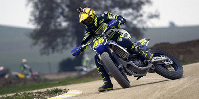 Gelar Balapan Flat Track, Valentino Rossi Finis Kedua