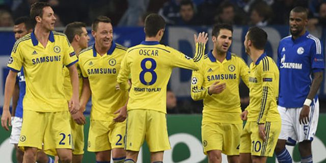 Review: Bantai Schalke, Chelsea Lolos ke 16 Besar