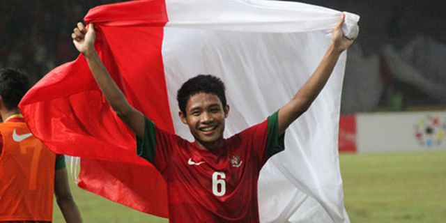 Inilah Cuplikan Gol Cantik Evan Dimas ke Gawang Laos