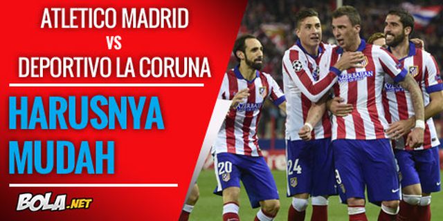 Preview: Atletico vs Deportivo, Harusnya Mudah