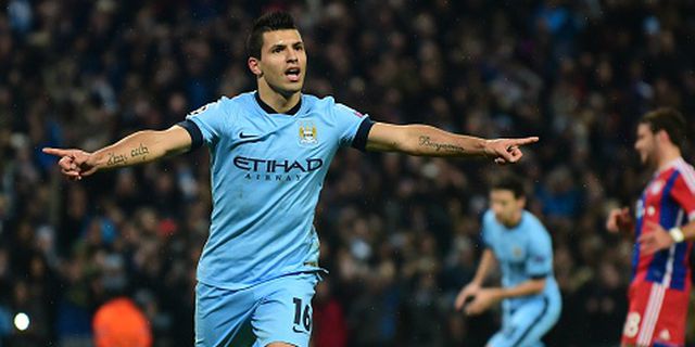 Pellegrini: Aguero Sama Berharganya Dengan Ronaldo dan Messi