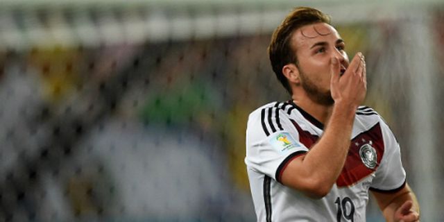 Gotze Lelang Sepatu Pencetak Gol Final Piala Dunia