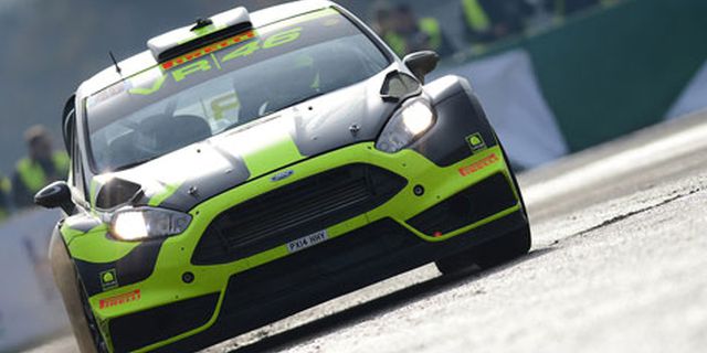 Robert Kubica Asapi Valentino Rossi di Monza Rally Show Robert Kubica Asapi Valentino Rossi di Monza Rally Show