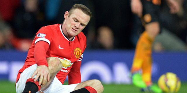 Van Gaal: Semoga Cedera Rooney Tak Serius