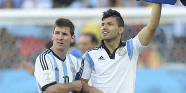 Nasri: Aguero di Bawah Ronaldo, Namun Setara Messi