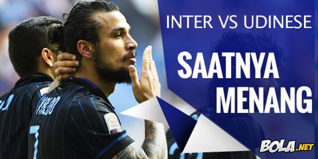 Preview: Inter vs Udinese, Saatnya Menang