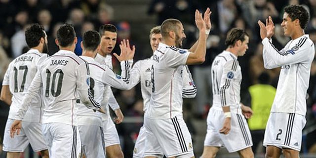 Inilah Skuat Lengkap Madrid Hadapi Celta Vigo