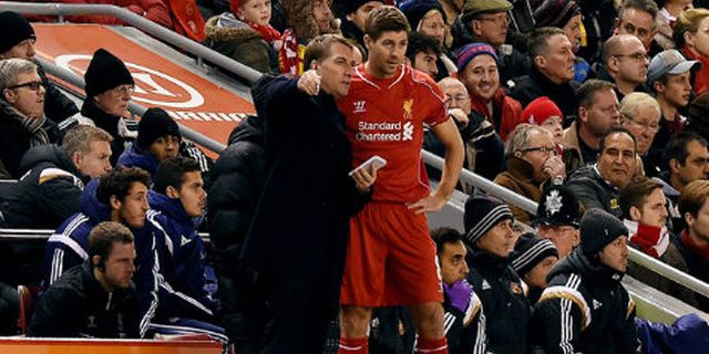 Rodgers Minta Liverpool Tak Bergantung Pada Gerrard