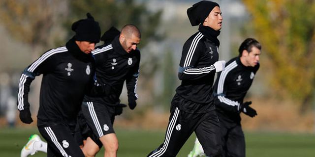 Galeri: Persiapan Real Madrid Hadapi Ludogorets