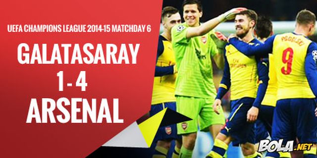 Review: Arsenal Hempaskan Galatasaray di Turki Review: Arsenal Hempaskan Galatasaray di Turki