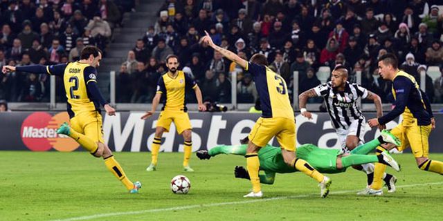 Highlights UCL: Juventus 0-0 Atletico Madrid