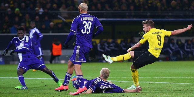 Highlights UCL: Borussia Dortmund 1-1 Anderlecht