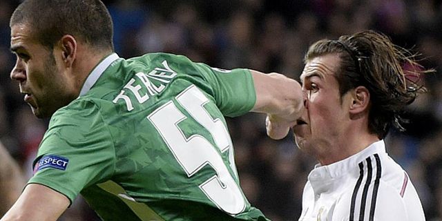 Hantaman Pemain Ludogorets Buat Bale Berdarah